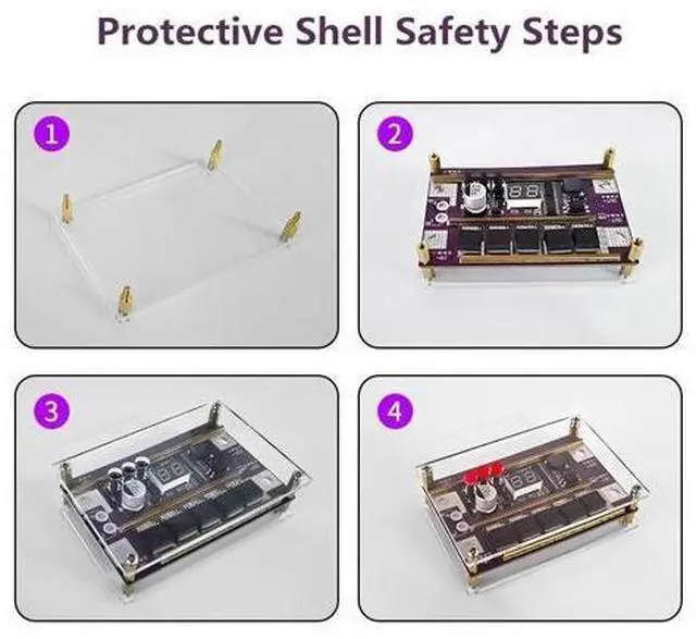 Alt view image 5 of 5 - K99 Small Automatic Spot Welding DIY Complete Set of Accessories 18650 Lithium Battery Spot Welding Machine Pen Control Main Board Spot Welding Machine