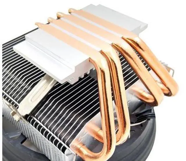 Alt view image 6 of 6 - Snowman M400 CPU Cooler Cooling Fan 4 Heat Pipes RGB 120mm PWM 4 Pin PC Radiator Quiet for Intel LGA 2011 1150 1151 1155 AMD AM3 CPU Cooling Fan