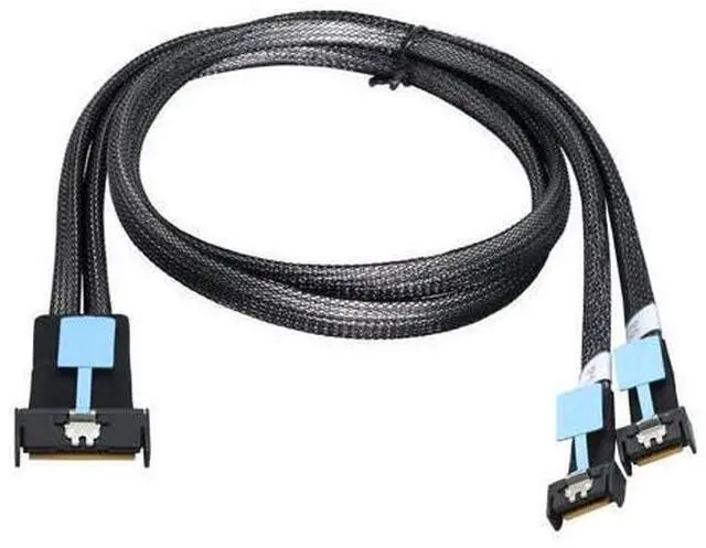 Main image of Vszerda PCI-E5.0 SAS SFF-8654 MCIO 8i 74Pin Male to SFF-8654 4i 38 Pin GEN5 Extender Cable 50CM