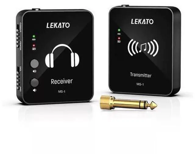 Alt view image 2 of 6 - Wp-10 2.4G Wireless Earphone Monitor Rechargeable Tra M- 1 Pc Transmitter
