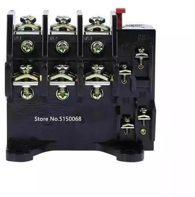 Alt view image 2 of 6 - JR36-20 2.2-3.5A -20-32A JR36-63 20-32A-40-63A JR36-160 53-85A-100-160A Thermal Overload Protection Relay 220V Relay (Size : JR36-160 100-160A)