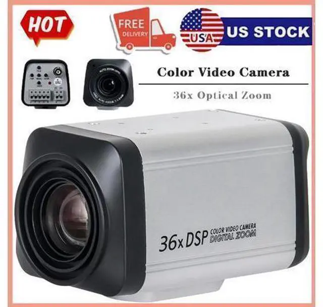 Main image of HD So ny 1200TVL 36X Zoom CCTV DSP NTSC Color Video Camera Surveillance System