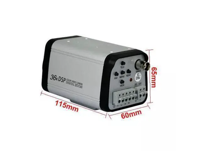 Alt view image 5 of 7 - HD So ny 1200TVL 36X Zoom CCTV DSP NTSC Color Video Camera Surveillance System