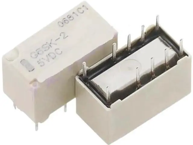 Alt view image 2 of 2 - 10Pcs/Lot G6SK-2-3VDC G6SK-2-5VDC G6SK-2-12VDC G6SK-2-24VDC G6SK-2 Signal Communication Power Relay 12V 10Pin Relay(G6SK-2-5VDC)