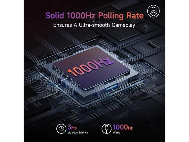 Alt view image 3 of 7 - EasySMX X20 Wireless Gaming Controller with RGB Backlit, 2-Stage Hall Effect Stick, 1000Hz Polling Rate, 6-Axis Gyro on Multi-Platform, Mech Buttons- Compatible with PC/Switch/Steam/Android