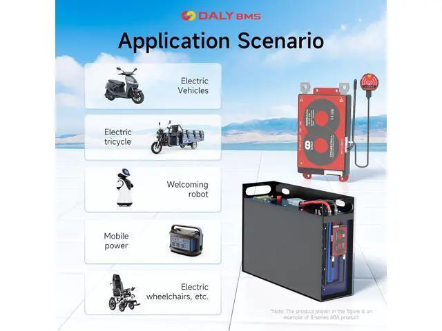 Alt view image 3 of 6 - DALY Smart BMS 4S-24S 12V-72V 40A-500A con módulo Bluetooth, placa de protección de batería para paquete de batería LiFePO4 (LifePO4 4S 12V 300A+Módulo BT)