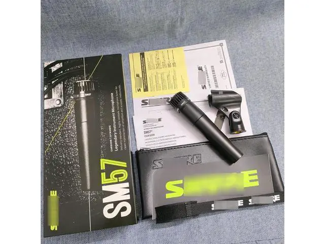 Alt view image 5 of 5 - High-end SM57LC wired microphone for instrument pickup - B-BOX recording - handheld moving-coil microphone