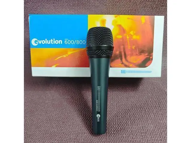 Alt view image 3 of 5 - E835s Wired Dynamic Microphone - Professional Microphone for Stage Performances, Karaoke Hosting and Live Streaming