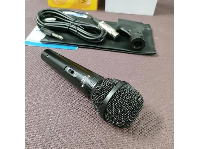 Alt view image 2 of 5 - SV200 Wired Microphone Professional Dynamic Microphone for Stage Performances, Karaoke Hosting and Live Streaming