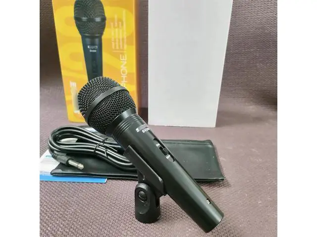 Alt view image 3 of 5 - SV200 Wired Microphone Professional Dynamic Microphone for Stage Performances, Karaoke Hosting and Live Streaming