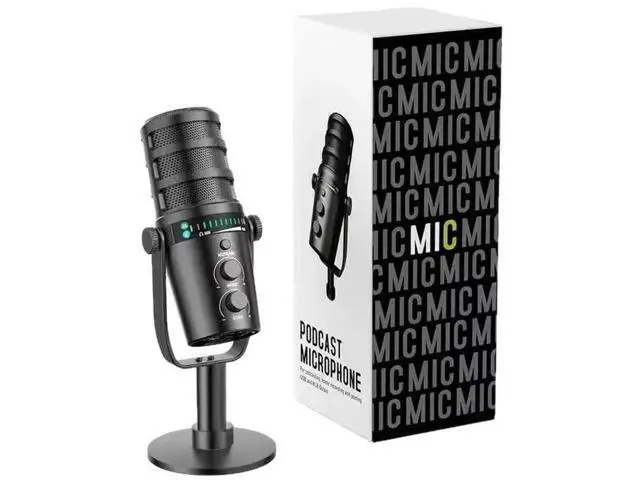 Alt view image 2 of 5 - Wired moving-coil microphone MV7 for mobile phone, computer live streaming, recording, karaoke, e-sports games, USB, professional microphone