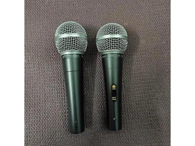 Alt view image 3 of 5 - SM58S microphone portable case set for stage performances; SM58LC professional wired dynamic microphone 58LC - Switchless Kit 58S - Switched Kit
