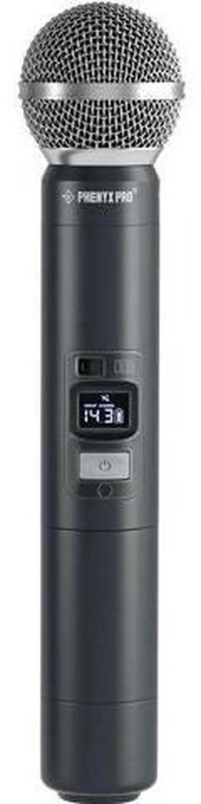 Main image of Phenyx Pro Professional Wireless Microphone, UHF Dynamic Mic, Metal Cordless Mic, Handheld Microphone for PTU-71/PTU-7000/PTU-6000 with Selectable Frequencies (PWH-7)