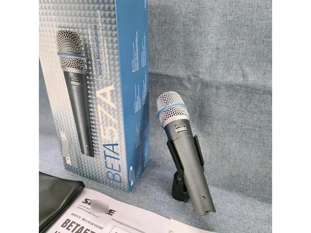 Alt view image 2 of 4 - BETA57A Wired Dynamic Microphone Professional Stage Performance Karaoke Instrument Sound Pickup Handheld Microphone