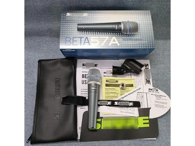 Alt view image 3 of 4 - BETA57A Wired Dynamic Microphone Professional Stage Performance Karaoke Instrument Sound Pickup Handheld Microphone