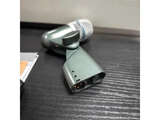 Alt view image 3 of 5 - Beta56A wired microphone for drum kit, bass pickup, brass instrument dynamic microphone