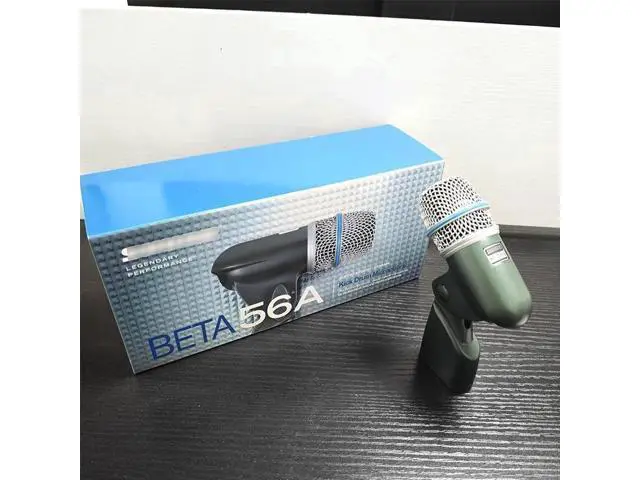 Alt view image 4 of 5 - Beta56A wired microphone for drum kit, bass pickup, brass instrument dynamic microphone