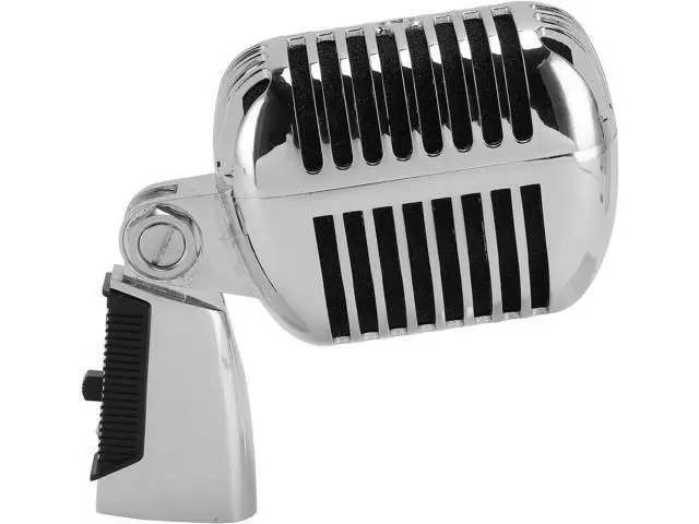 Alt view image 2 of 7 - Classic Retro Dynamic Vocal Microphone, Professional Live Performance Cardioid Mic Old Mic, Universal Vocal Recording Microphone for KTV, Stage Performance