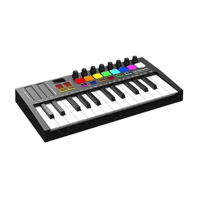 Alt view image 2 of 5 - MD02 25-key MIDI keyboard professional electronic music controller intelligent portable arrangement and percussion pad