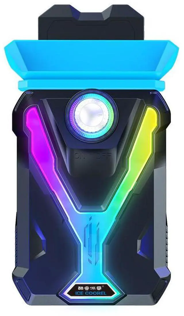 Main image of Notebook radiator, forced-air computer radiator, intelligent temperature-controlled radiator, fan 5V Upgrade Version Adjustable Speed USB Power Supply