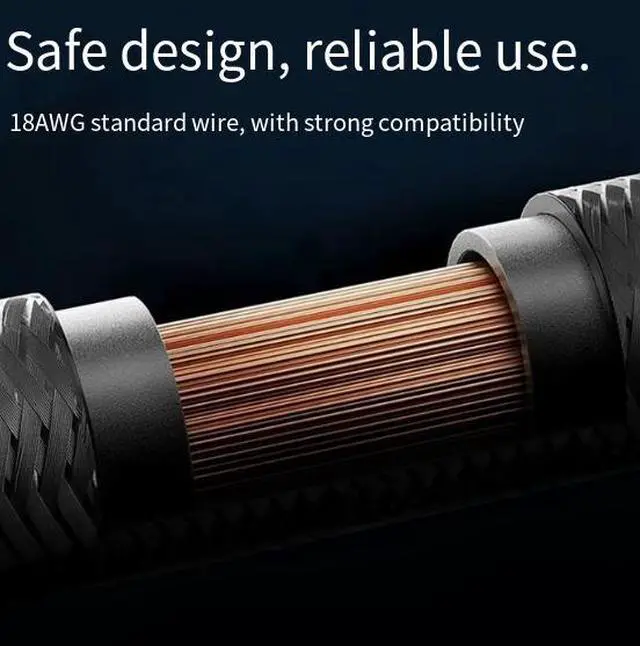 Alt view image 3 of 5 - Three-in-one CPU 4+4 motherboard 24-pin graphics card GPU 6+2 kit nylon braided extended power supply extension cable