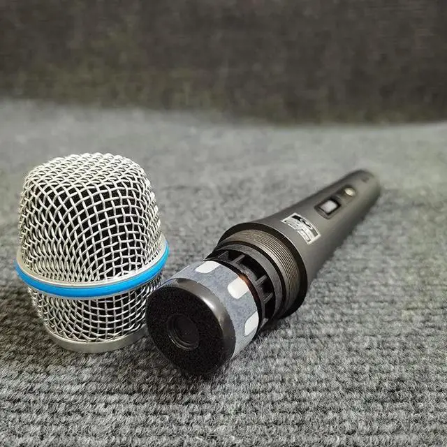 Alt view image 5 of 5 - Wireless microphone BETA87C A Home singing stage performance KTV wireless handheld microphone Beta87C - Model with Switch