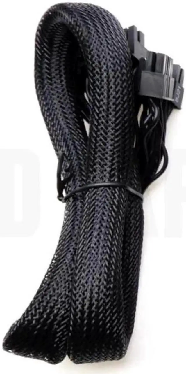 Alt view image 4 of 6 - 18+10Pin to 20+4Pin ATX 24Pin Main Power Supply Cable for SEASONIC FOCUS PLUS Gold 850W, 750W, 650W, 550W GX Series Modular Power, Sleeved Net 60CM 18AWG