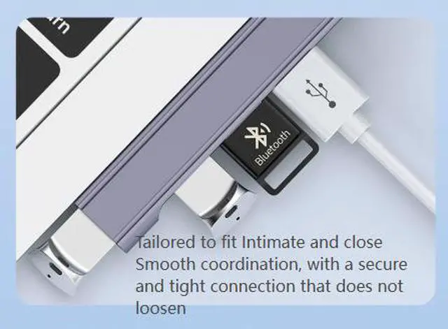 Alt view image 4 of 5 - Laptop 3.0 USB splitter Type C hub Aluminum expansion device Quad-port curved hub Silver-colored on the right side - USB upgrade version