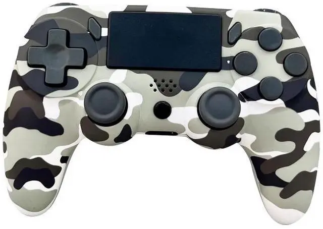 Main image of PS4 controller six-axis gyroscope dual vibration wireless Bluetooth PS4 controller black mythos wakaru game controller Camouflage green