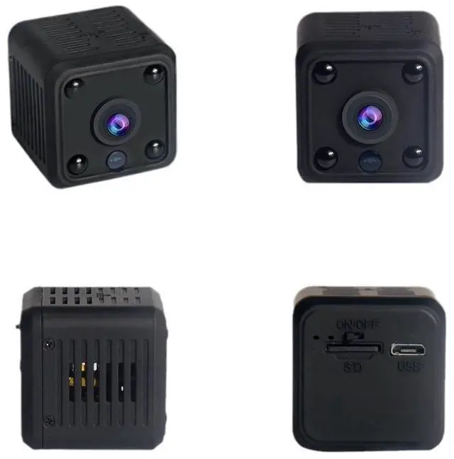 Alt view image 4 of 7 - X6 Home WiFi Remote Monitoring Camera - 1080P High Definition Infrared Night Vision Battery Camera