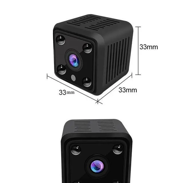 Alt view image 3 of 7 - X6 Home WiFi Remote Monitoring Camera - 1080P High Definition Infrared Night Vision Battery Camera