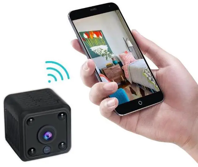 Alt view image 5 of 7 - X6 Home WiFi Remote Monitoring Camera - 1080P High Definition Infrared Night Vision Battery Camera