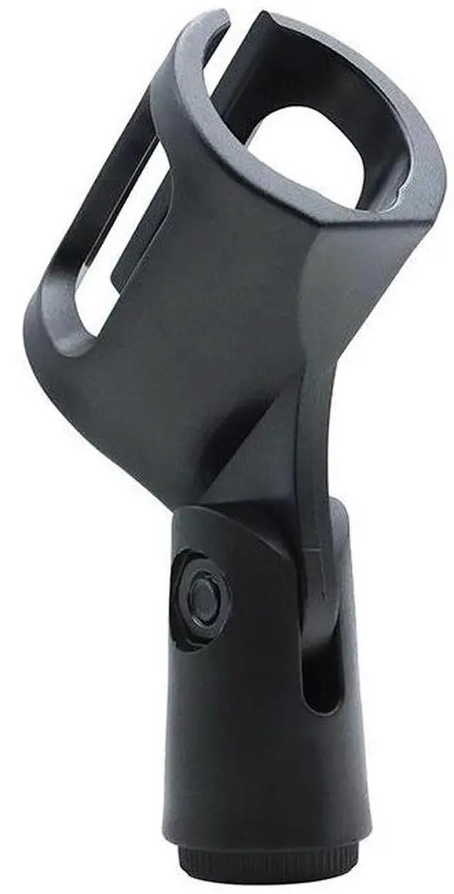 Main image of Microphone clip microphone stand accessory U-shaped microphone clip suitable for wired and wireless use handheld clip-on stand Square clipper