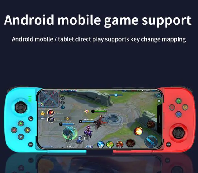 Alt view image 6 of 6 - D3 stretching game controller, wireless mobile game controller, Bluetooth 5.0 for Android and iOS devices, direct connection with MFI, mobile game controller