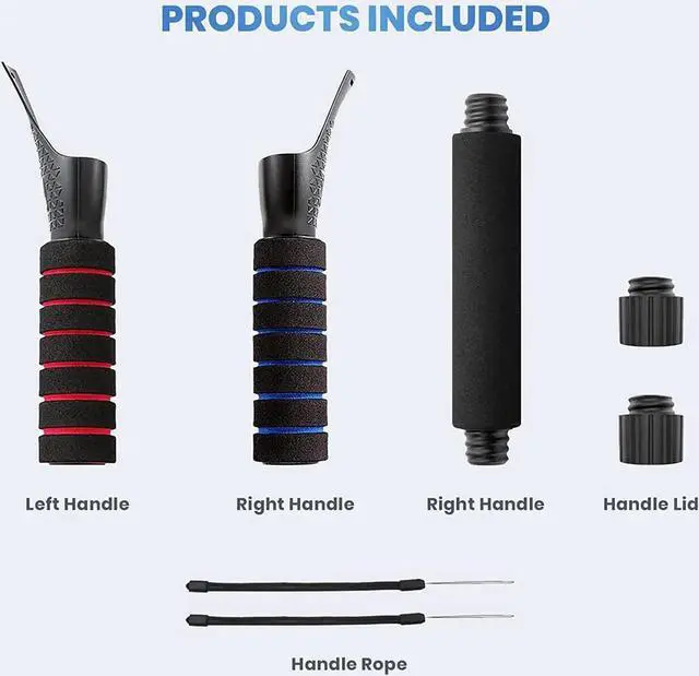 Alt view image 5 of 7 - VR Game Handle Accessories for Quest 2 Controllers, Dual Handles Extension Grips for Playing Beat Saber Gorilla Tag Games,VR Golf Club Attachment Compatible with Playing Golf+First PersonTennis