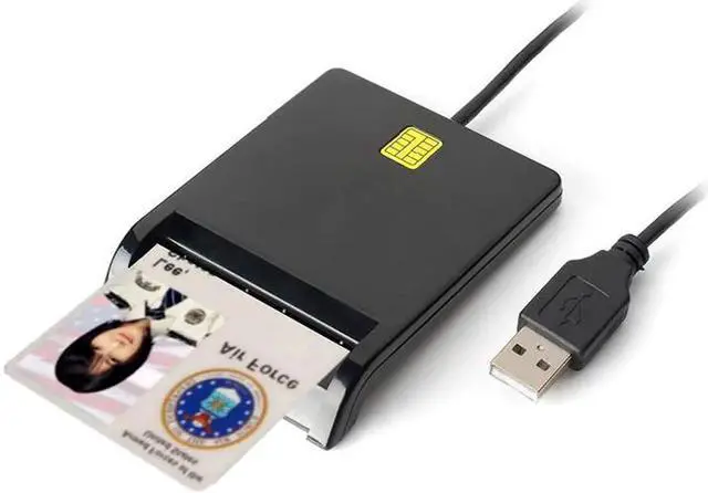 Main image of USB 2.0 Smart Card Reader Bank Card Tax Card ID CAC DNIE ATM IC SIM Card Reader Tablet Computer laptop accessories