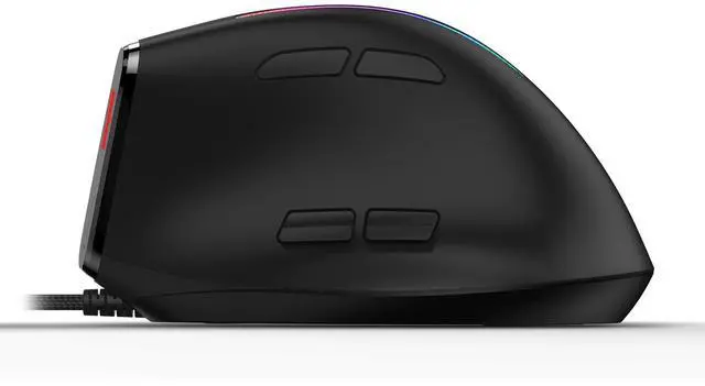 Alt view image 4 of 7 - The ZELOTES T50RGB vertical grip ergonomic programming gaming notebook with wired mouse