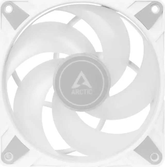 Alt view image 5 of 7 - P12 PWM PST A-RGB 0dB - Case Fan, 120 mm PWM case Fan Optimized for Static Pressure, Semi-Passive: 0-2000 RPM, 5V 3 pin ARGB LED, Single Fan - White