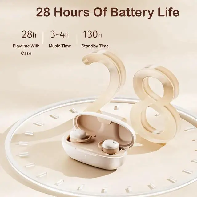 Alt view image 3 of 7 - Invisible Wireless Bluetooth Hidden Sleeping Earbuds For Side Sleepers Bluetooth 5.3 Smallest Tiny Wireless Ear Buds For Sleeping Earbuds For Sleep On Side Noise Cancelling Ear Buds Sleeping Earplug