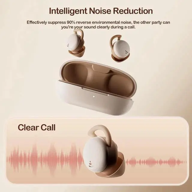 Alt view image 5 of 7 - Invisible Wireless Bluetooth Hidden Sleeping Earbuds For Side Sleepers Bluetooth 5.3 Smallest Tiny Wireless Ear Buds For Sleeping Earbuds For Sleep On Side Noise Cancelling Ear Buds Sleeping Earplug