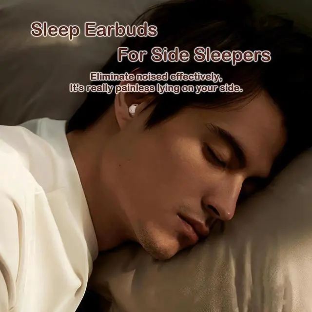 Alt view image 6 of 7 - Invisible Wireless Bluetooth Hidden Sleeping Earbuds For Side Sleepers Bluetooth 5.3 Smallest Tiny Wireless Ear Buds For Sleeping Earbuds For Sleep On Side Noise Cancelling Ear Buds Sleeping Earplug