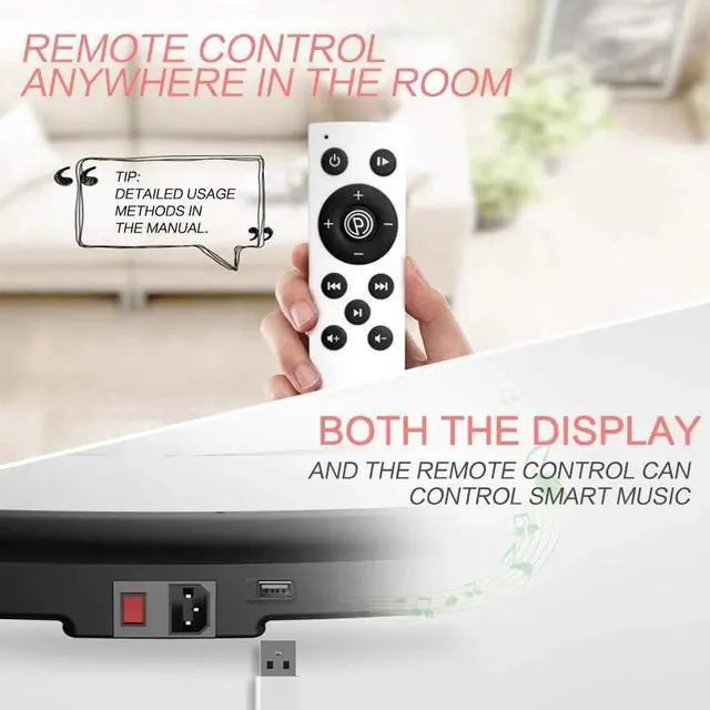 Alt view image 5 of 6 - Vibration Plate Exercise Machine Whole Body Workout Vibration Fitness Platform for Home Fitness & Weight Loss + BT + Remote, 99 Levels