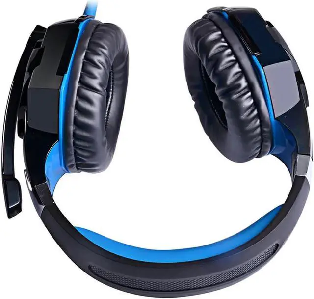 Alt view image 5 of 6 - EACH G2000 Top Quality 50mm Drivers Wired Gaming Headphones with Mic for PC Computer Headset Earphone Stereo Bass LED Light & Noise Isolation Black