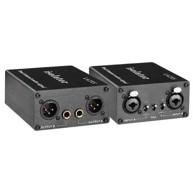 Alt view image 2 of 5 - wusu LA2XS Audio Isolator - 6.5 Channel Dual-Channel Current Noise and Distortion Eliminator for Noise Reduction