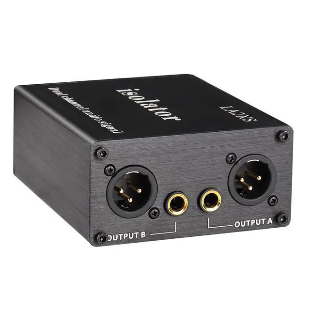 Alt view image 3 of 5 - wusu LA2XS Audio Isolator - 6.5 Channel Dual-Channel Current Noise and Distortion Eliminator for Noise Reduction