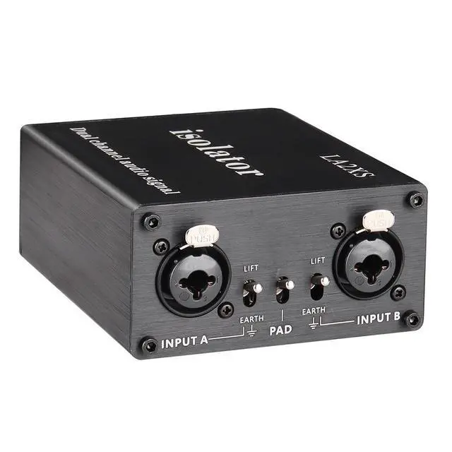 Alt view image 5 of 5 - wusu LA2XS Audio Isolator - 6.5 Channel Dual-Channel Current Noise and Distortion Eliminator for Noise Reduction