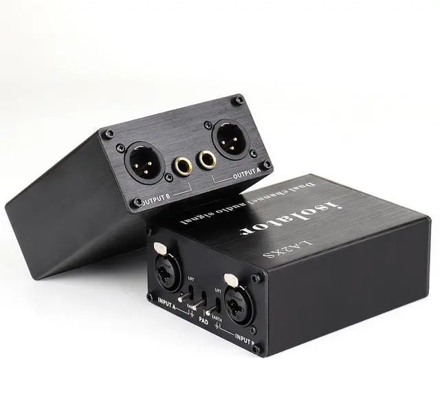 Main image of wusu LA2XS Audio Isolator - 6.5 Channel Dual-Channel Current Noise and Distortion Eliminator for Noise Reduction