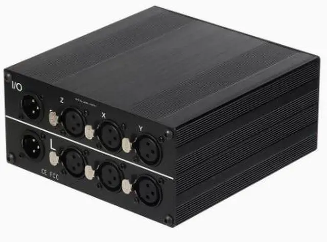 Alt view image 5 of 5 - wusu Audio Jack Switcher XLR Balanced Interface Selector 3-in-1-out 1-in-3-out Stereo Left and Right Channels