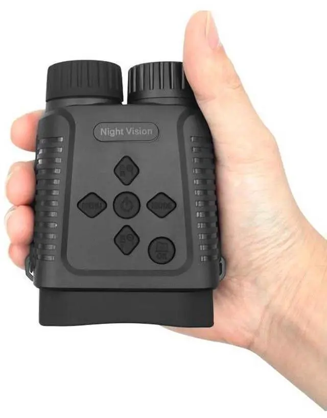 Alt view image 4 of 7 - wusu 8x magnification mini infrared night vision binoculars for outdoor hunting night vision device, rechargeable