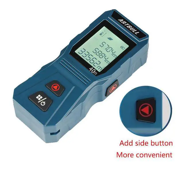 Alt view image 3 of 6 - wusu Laser rangefinder, infrared rangefinder, 40m and 60m mini electronic ruler, room measuring instrument